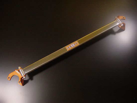 Civic 92/00 EG/EK 2/3/4drs Front (up) strut bar alu. Polished