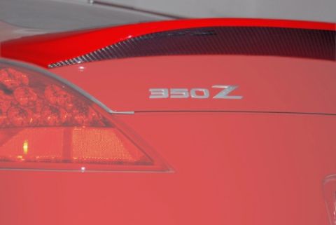 Nissan 350Z 03/- Z33 Rear spoiler Type III carbon