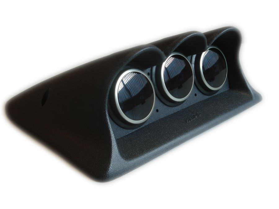 Ez-Pod Center Dash 52/60mm gauge holder Mitsubishi EVO X 08/- LHD & RHD