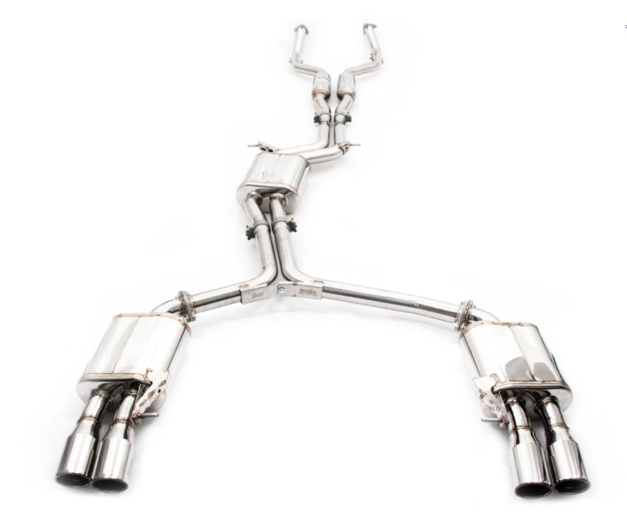 S5/A5 2007- 3.0/4.2L  Cat back system Q300tl