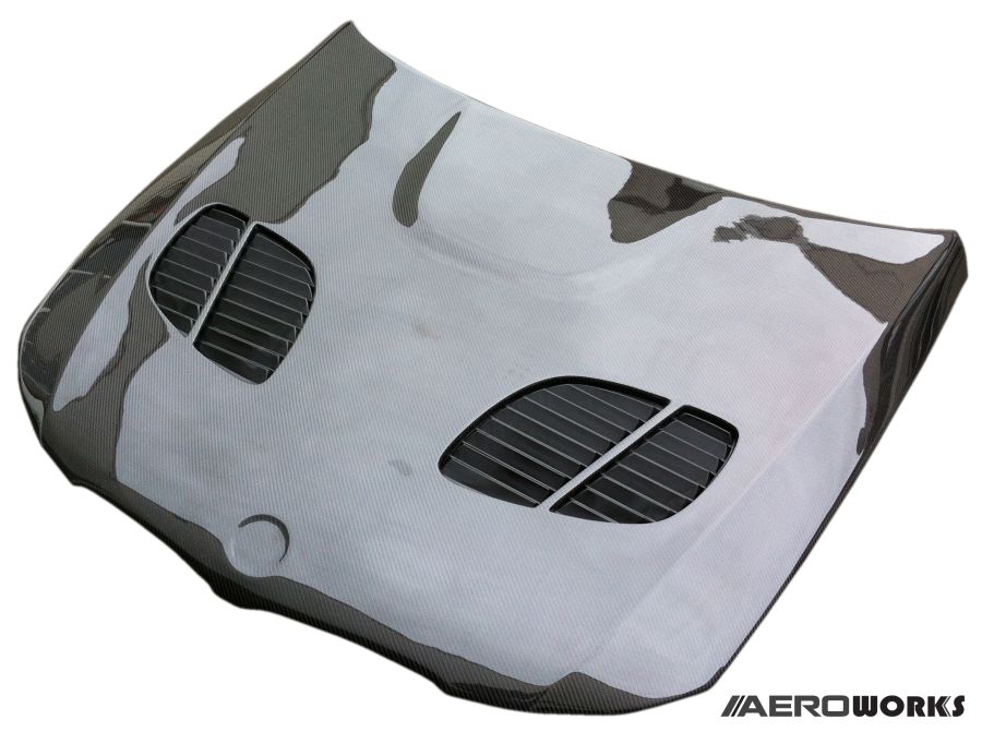 E90 09-11 GT-R vented Carbon Hood