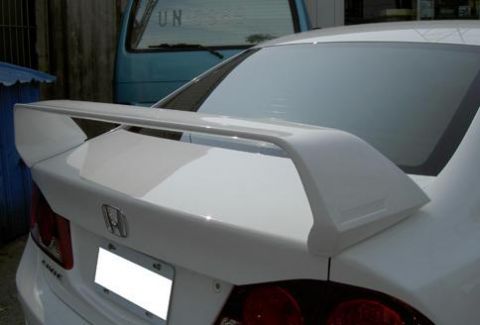 Honda Civic 05/- 4dr Sedan/Hybrid Trunk spoiler MGN  carbon