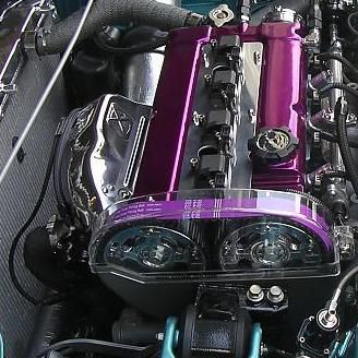 Mitsubishi Eclipse 89/99 4G63 Turbo Clear cam gear cover