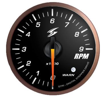 DSD-CS Black Dial Tachometer