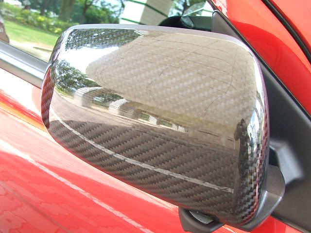 Mitsubishi Lancer EVO X 08/- Carbon mirror cover