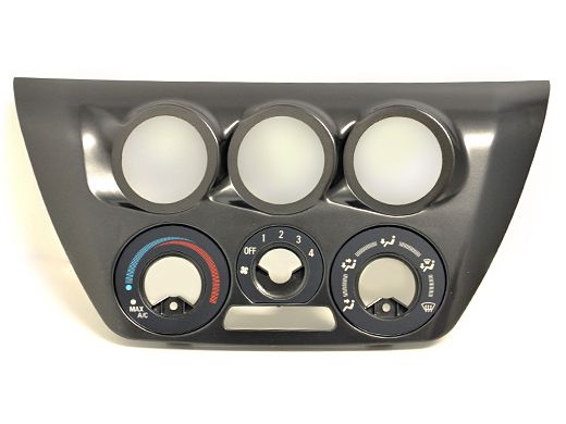 60mm Center Console Gauge pod Mitsubishi EVO 02/- LHD