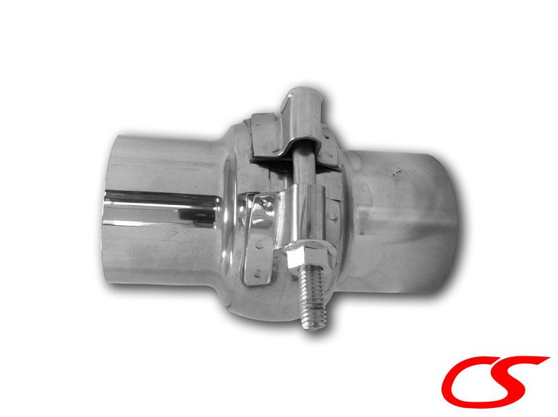 Universal Stainless Exhaust adjustable bowl connector (55mm)