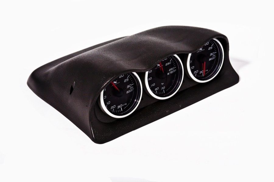 Ez-Pod Center Dash 52/60mm gauge holder Mitsubishi EVO 02/- LHD & RHD