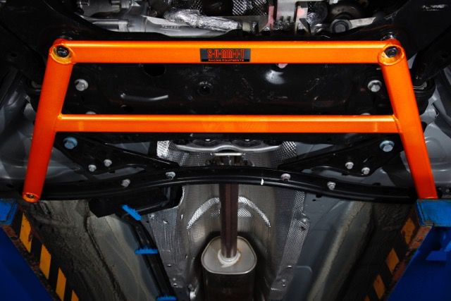 Front Lower Subframe X Brace Focus Mk2 & Mk3