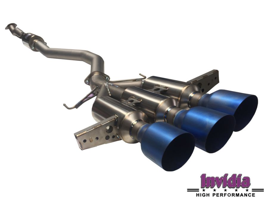 Honda Civic 17/- FK8 Type R Cat-back exhaust R400  FULL TITANIUM