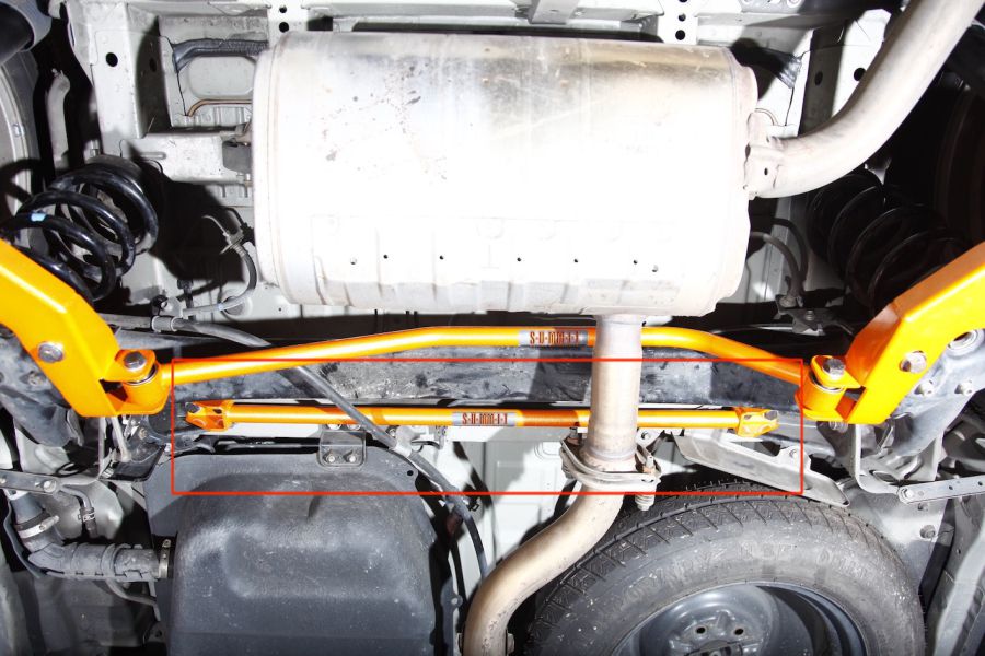 Honda Civic 15/- FK(2) 5drs ( Type-R ) Rear lower Tie-bar