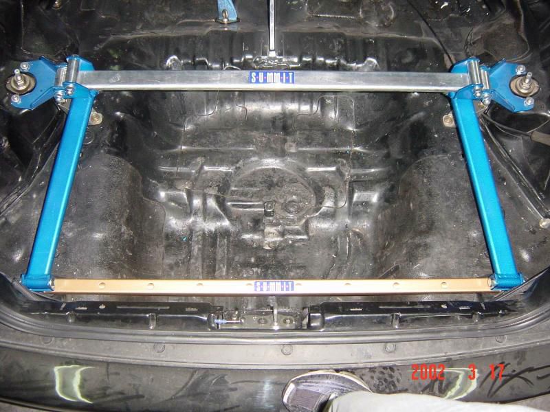 Civic 92/00 EG/EK 2/4drs Rear Trunk Square Bar ( 4pcs )