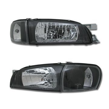 Subaru Impreza GC8 96/01 GT Headlamp Euro-clear black