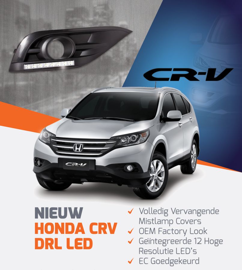 CR-V 12/- Day Running Lights  LED