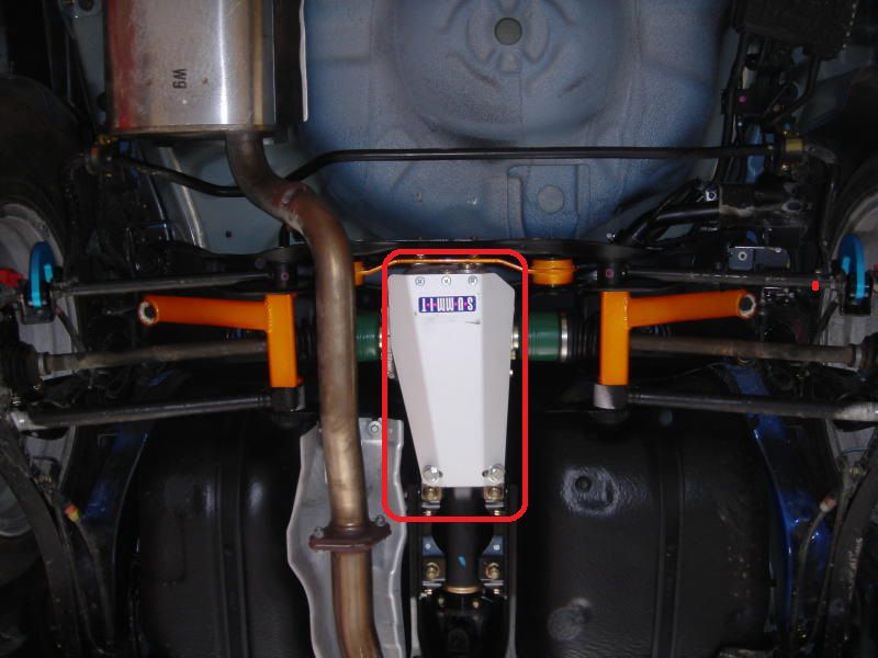 WRX GC/GD  Differantial Skid Plate 96/08