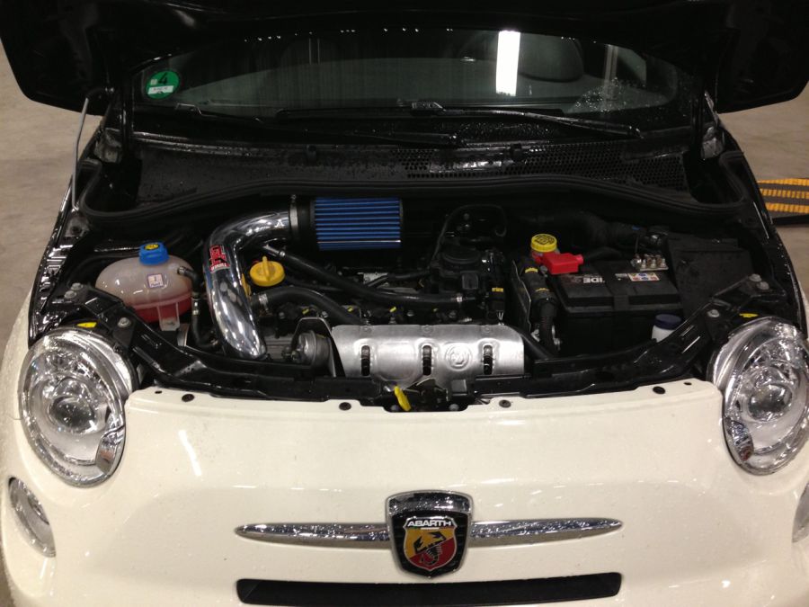 Fiat 500 1.4L Turbo Short ram air intake system