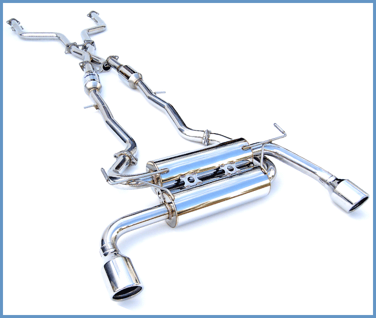 Infiniti Q60 3.0T Coupe Gemini Cat-back exhaust