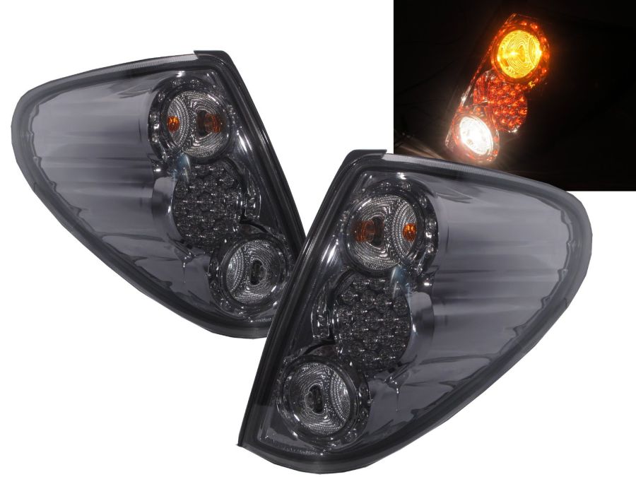 Mitsubishi L200 05/- Pick-up Taillights LED Smoke