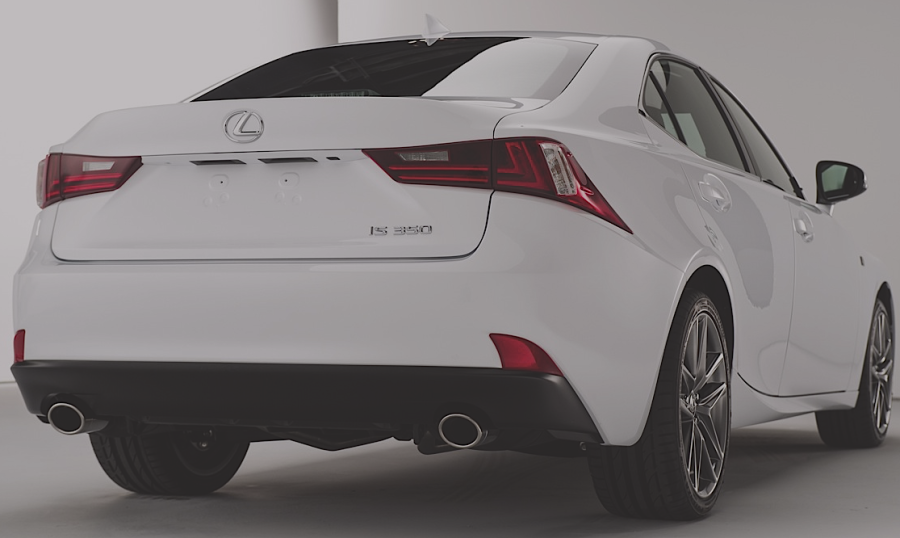 IS250/300h 2013/- Rear bumper diffusor