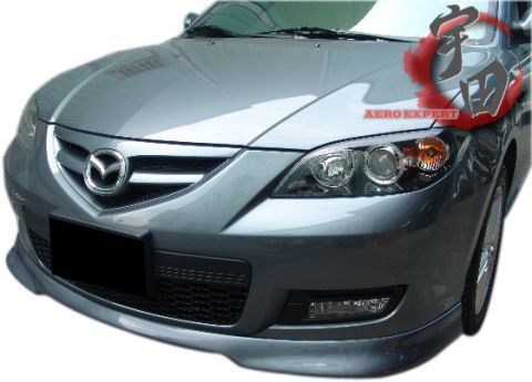 Mazda 3 03/- 3/5dr Front bumper lip  Type S