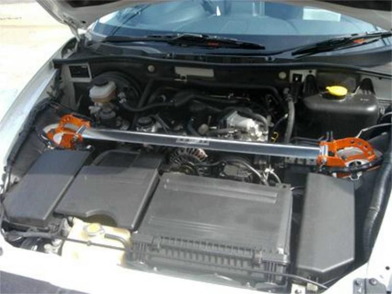 RX8 02/- SEP3 Front (up) strut bar alu ( polished )