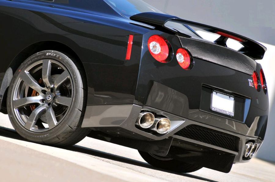 Nissan R35 GT-R 09/- Carbon Diffusor blades