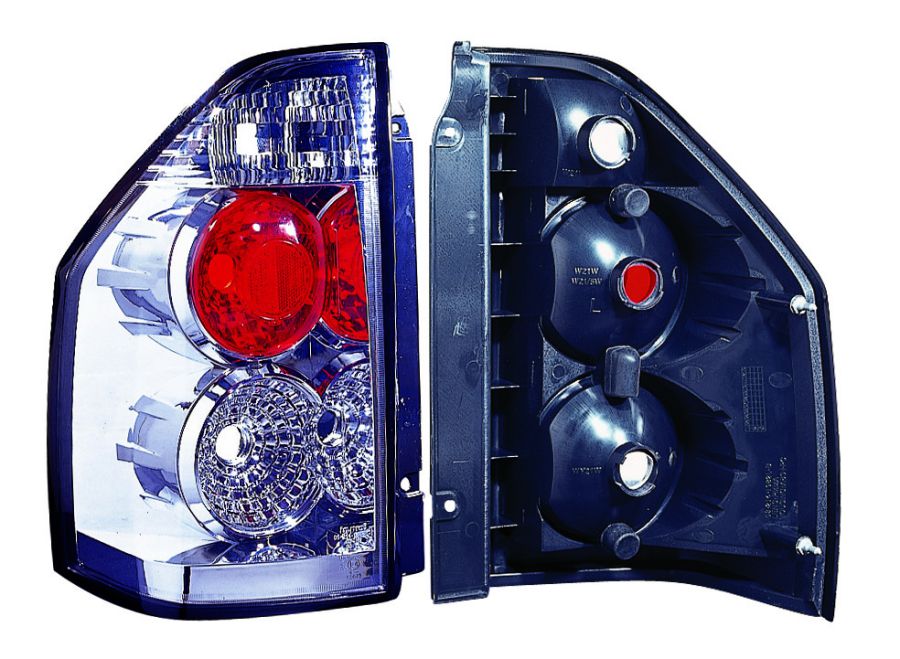Mitsubishi Pajero 01/- 3/5dr Taillights LXS Chrome