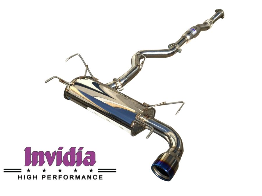 Impreza WRX GR 08/- ( STI Cat-back exhaust Q300tl single exit )
