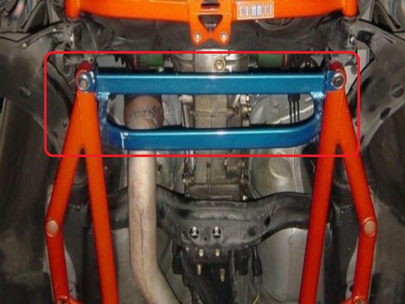 Impreza WRX 01/- GD-A Front lower brace ( subframe ) 4p