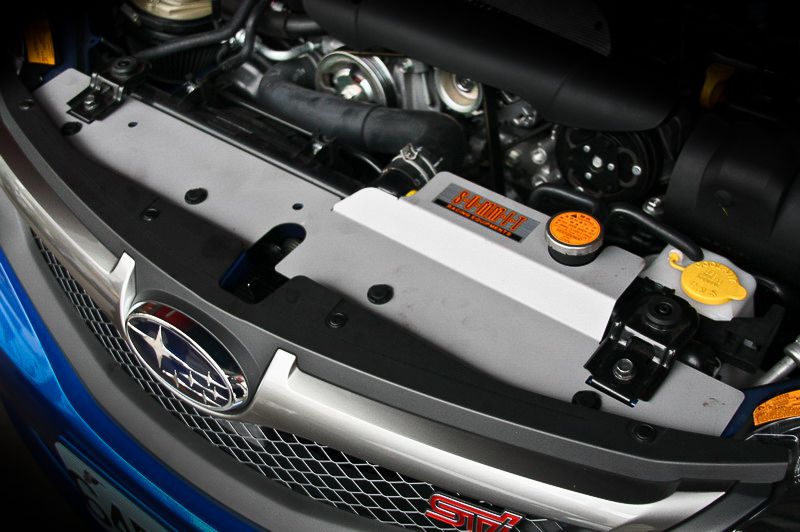 Impreza WRX '08/- also STI (GR) Radiator cooling panel