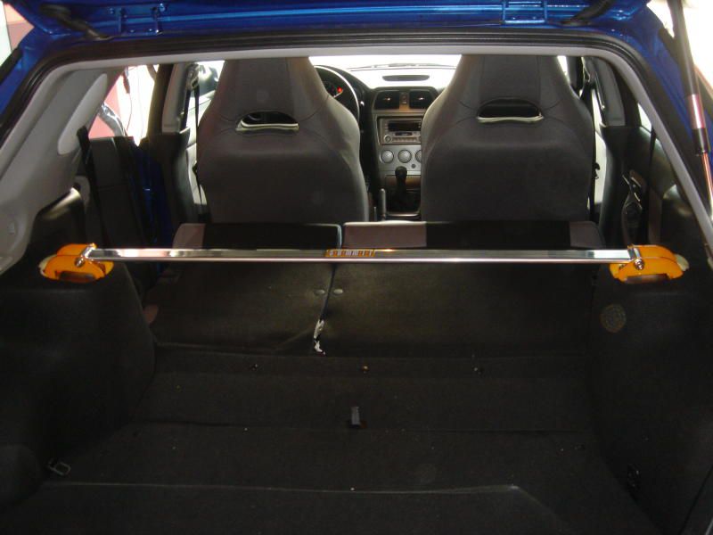 Impreza WRX 01/- GD-A Strut tower bar ( alu ) rear-up