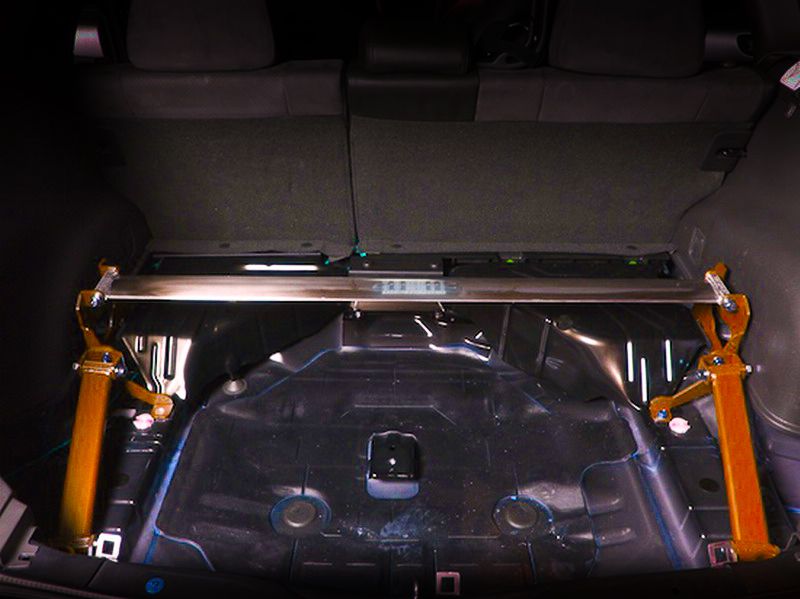 Impreza WRX '08/- also STI (GR) Rear up strut bar alu ( polished )