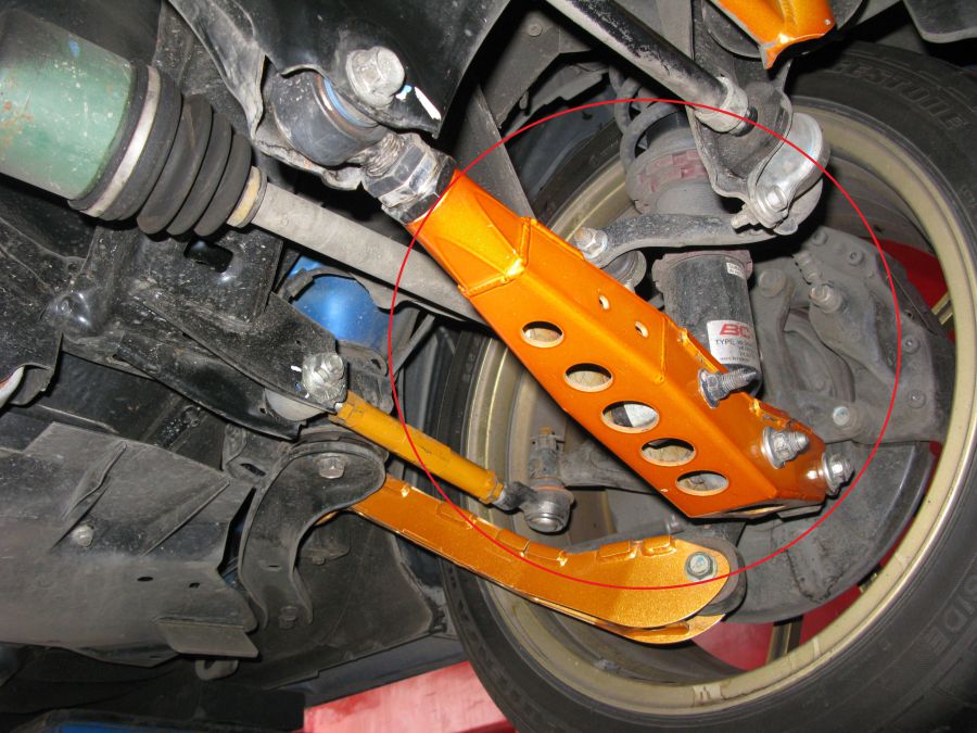 Impreza WRX '08/- also STI (GR) Rear Pillow Ball Trailing Arm