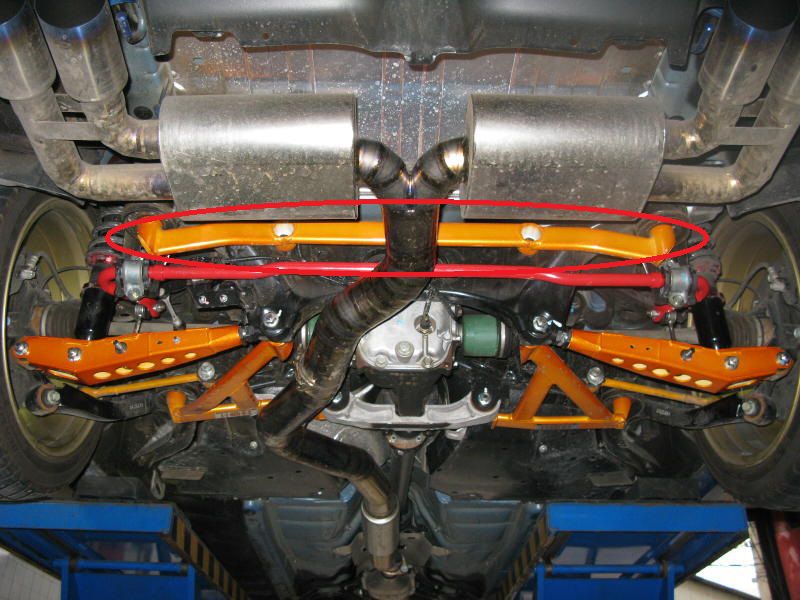 Impreza WRX '08/- also STI (GR) Rear lower Tie-bar