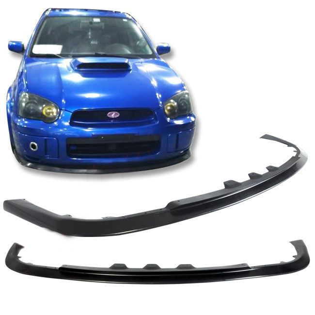 IMPREZA WRX (NON STI)  STYLE FRONT LIP SPOILER PU 04/05