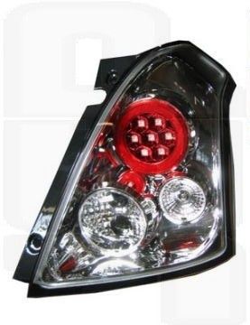 Suzuki Swift 05/- Taillights LXS LED Chrome