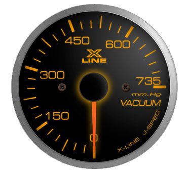 X-Line Black Dial Vacuum