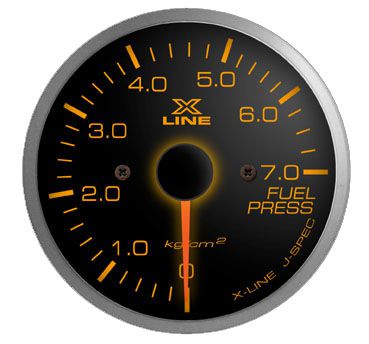 X-Line Smoke Amber LED Fuel Press